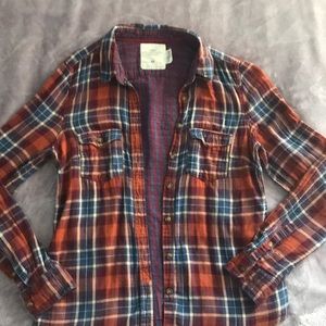 H&M Plaid Button down Shirt